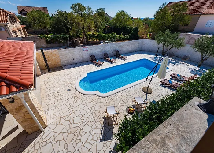 Vakantiehuis My Dalmatia - Briscola With Private Pool And Amazing Outside Kitchen *